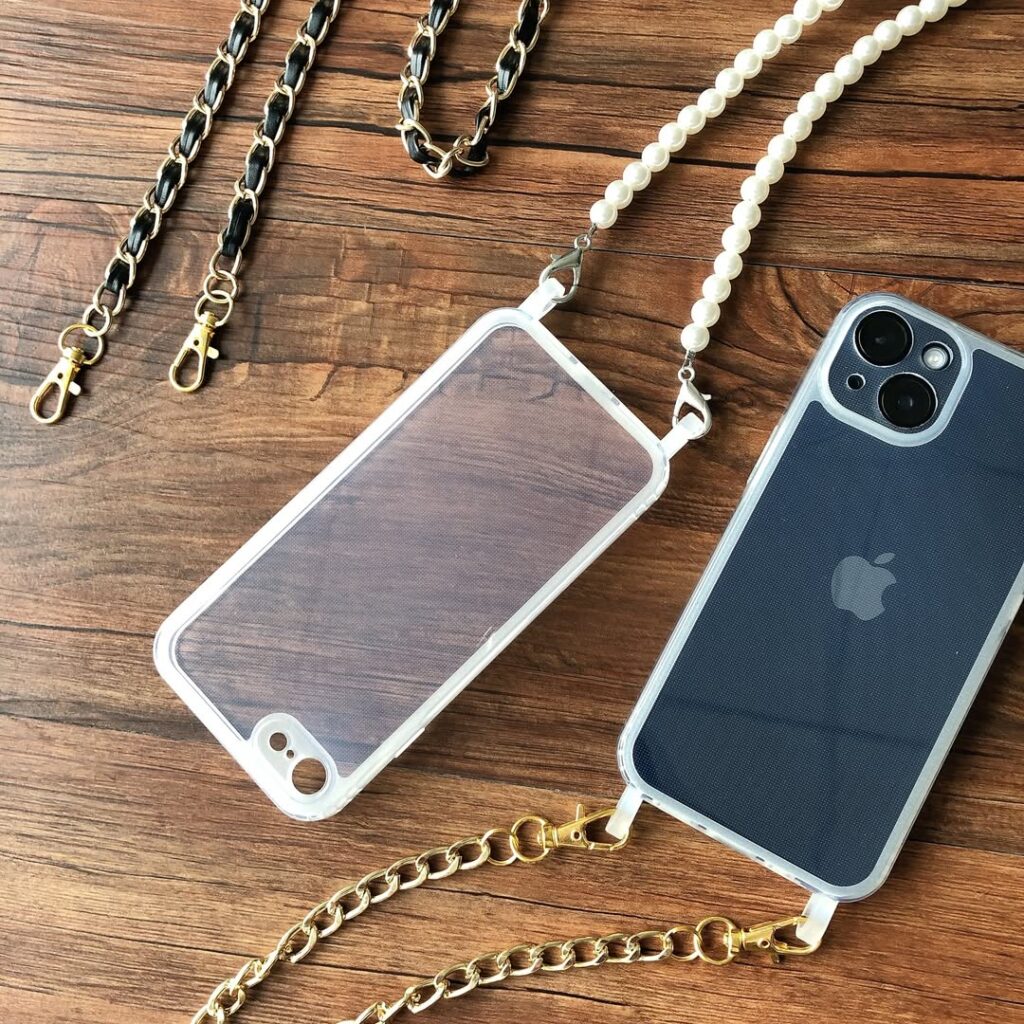 100均かわいいスマホストラップ
