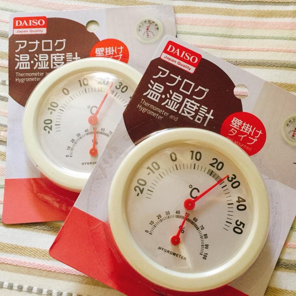 100円おしゃれ湿度計