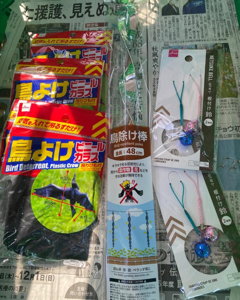 100円のカラスよけ