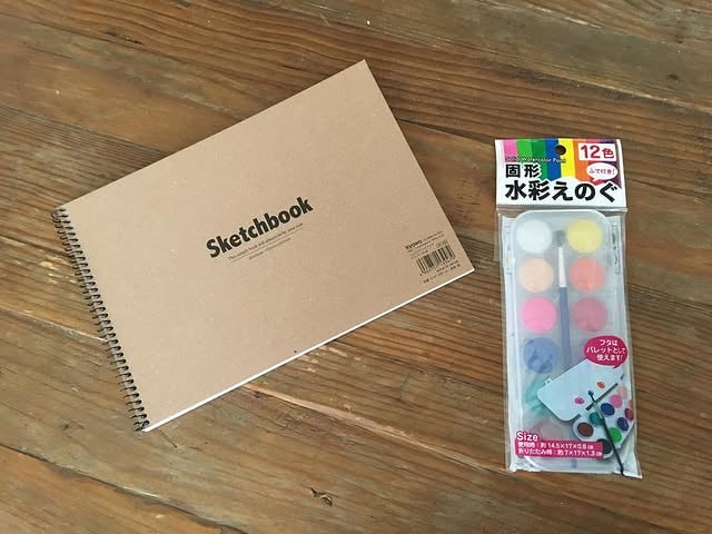 100円アート用スケッチブック