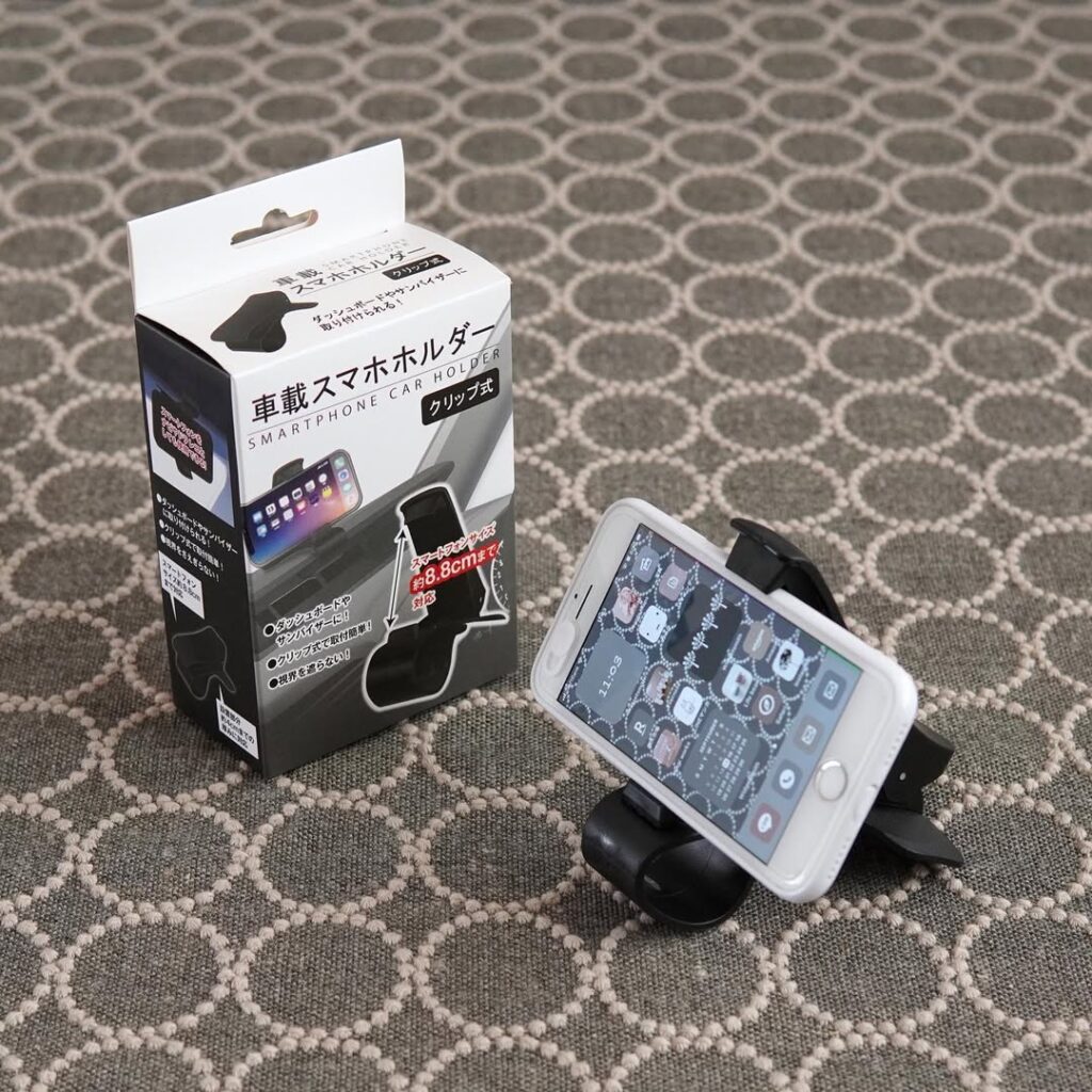100円コンパクトスマホホルダー