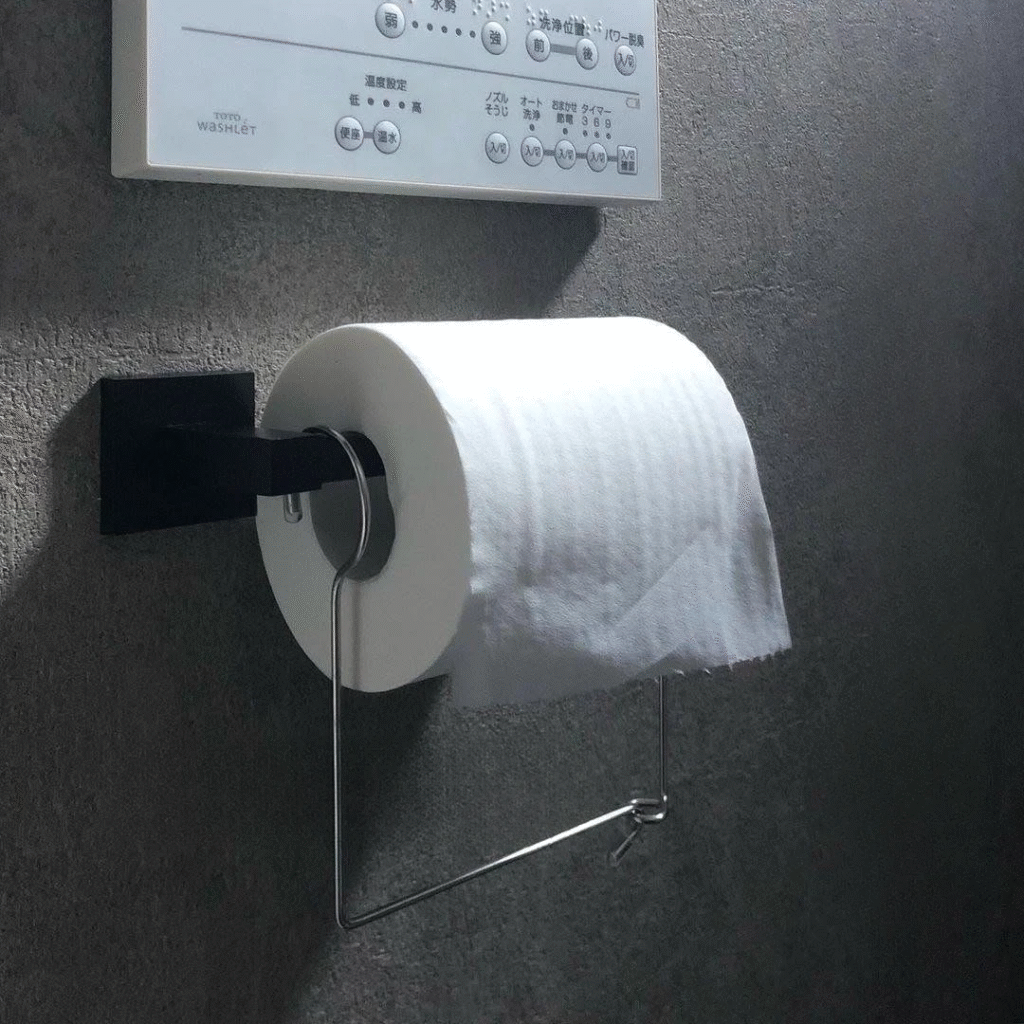 100円トイレ用ペーパーホルダー