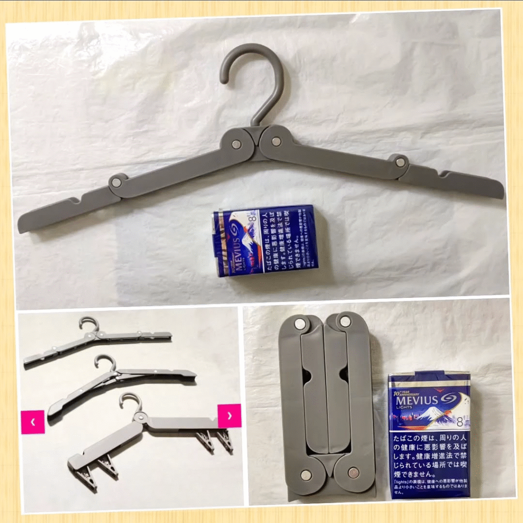 100円出張用ハンガー