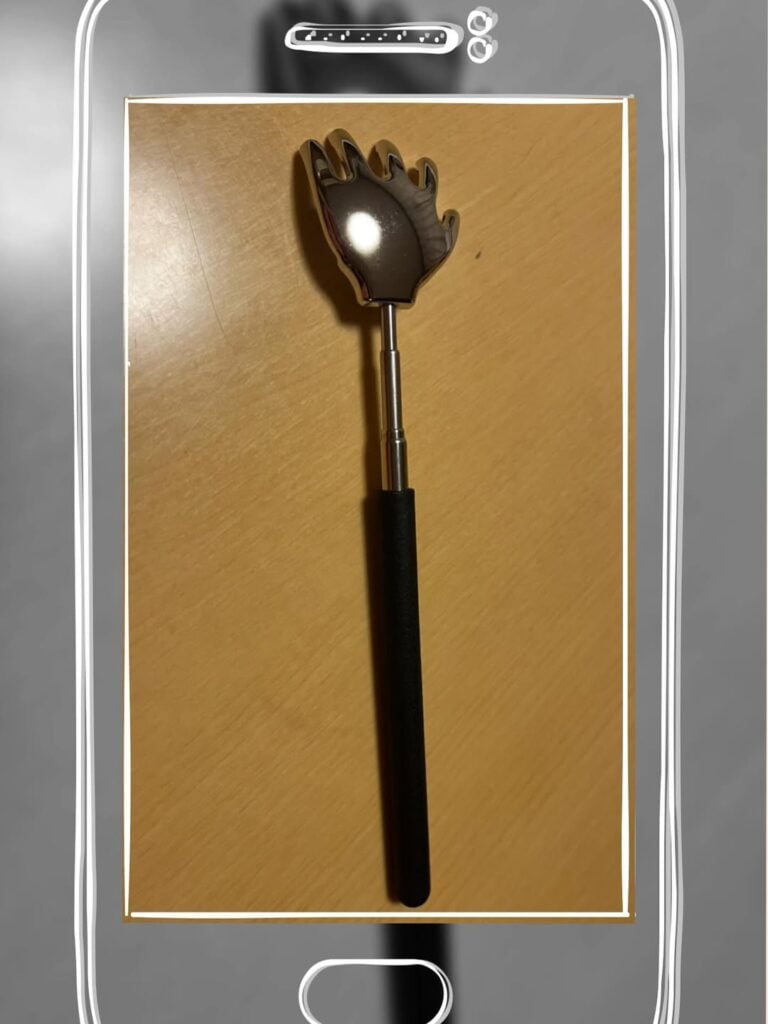 100円背中かき棒