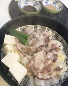 100円鍋用蒸し器