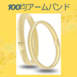100均アームバンド