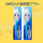 100均入れ歯用歯ブラシ