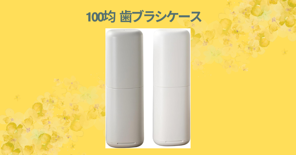 100均 歯ブラシケース