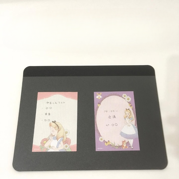 黒色100均マウスパッド