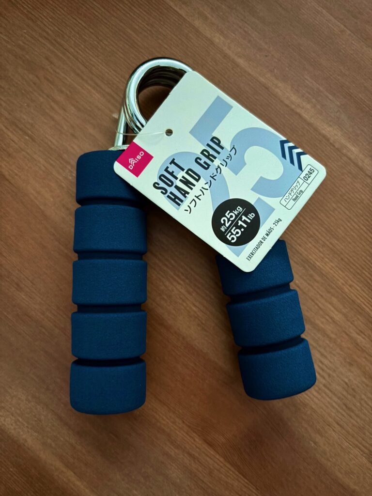 100円握力トレーニング