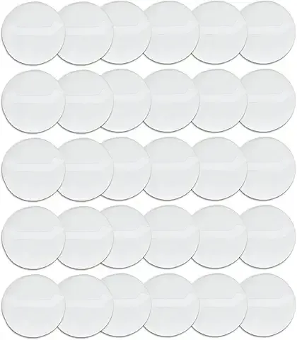 MAEXUS Can Badge Cover, Transparent, 2.2 inches (57 mm)